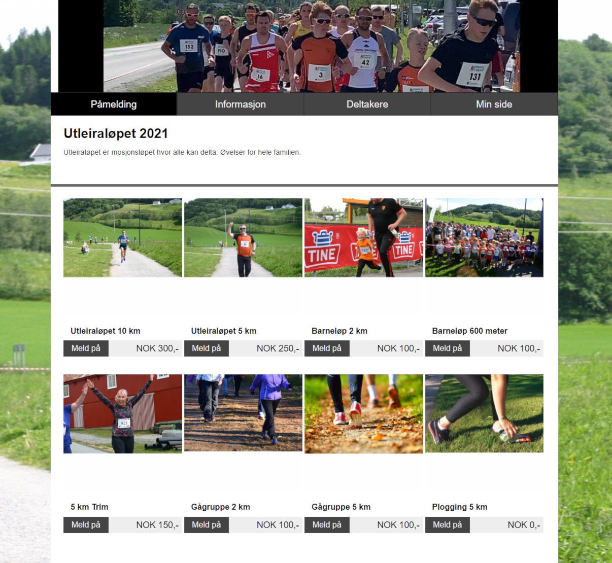 Utleiraløpet 2021, lørdag 28. august